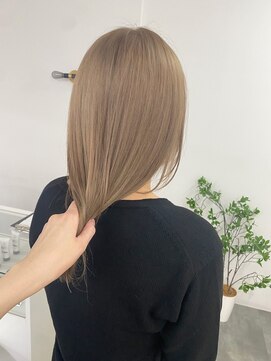 ディッシィ 立川(D'ICI) 【ブリーチで作るベージュカラー】