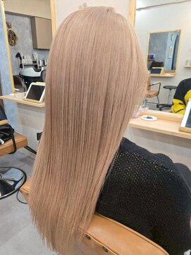 【六甲道 / 灘 / 柳】ハイトーン×ラベージュ×ブリーチ