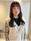 deep red × face layer