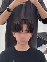 センス 渋谷 宇田川交番前(SENSE)&nbsp;韓国メンズヘア/カルマパーマ/ニュアンスパーマ*渋谷/MEN'S/眉毛