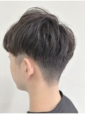 2ブロック刈り上げベリーショート