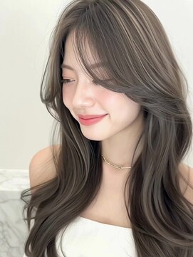 カバーヘア ブリス 北浦和(COVER HAIR bliss) バレイヤージュカラー/くびれヘア/ロングヘア/20代30代p北浦和