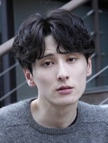 バイフィフス 原宿/表参道(by fifth)&nbsp;メンズシースルーマッシュニュアンスパーマシャドウパーマテテ風