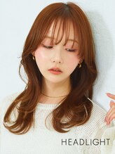 レイグロー バイ ヘッドライト 水戸店(RAYGLOW by HEADLIGHT)&nbsp;小顔魅せ韓国くびれミディアムレイヤーイメチェン似合わせ前髪