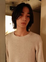 ノラジャーニー(NORA Journey)&nbsp;メンズボブウルフメンズミディアムレイヤーカットメンズウルフ