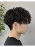【清野限定】"メンズカット+ケアパーマ+内部補修トリートメント"¥11000