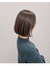 カット+ケアブリーチ+透明感イルミナカラー+質感トリートメント
