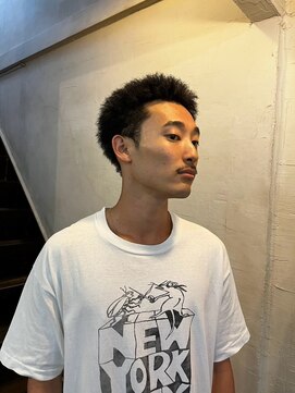 ビーバイエイトジェンツ(Bee by EIGHT GENTS) ニュアンスパーマ/ニュアンスウルフ/ダウンバング/心斎橋