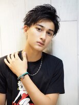 ネイビー(NAVY)&nbsp;【NAVY】クラッシュグロスマッシュ UPバングカリアゲ