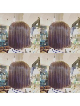 ウノプリール 京橋店(uno pulir) ボックスワンレングス