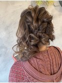 パーティヘアアレンジ