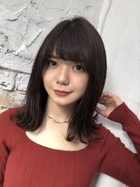 ロンドアベニール 北千住(Lond avenir)&nbsp;アッシュブラウン外ハネミディ Lond avenir 本田