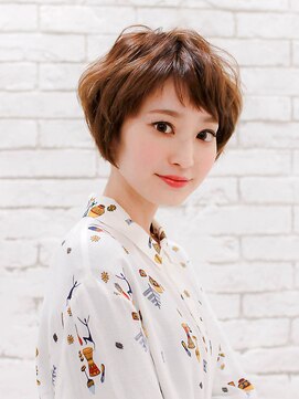 ビートヘアー 彦根イオンタウン店(BEET HAIR) フワくしゅショートヘア【BEET イオンタウン彦根店】