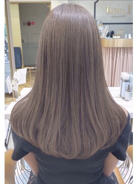 ロンドプランタン 恵比寿(Lond Printemps) 【Londprintemps上吉川】ブリーチなし！ミルクティーベージュ☆