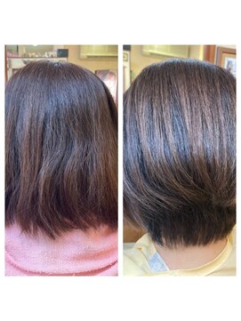 美容室 ラ ポチム 輝髪縮毛矯正