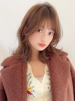 《Agu hair》外ハネ×くびれレイヤーミディ