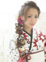 ラックスビーハカタ 福岡博多バスターミナル店(LUXBE HAKATA)&nbsp;浴衣アレンジヘア