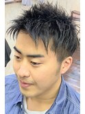ツーブロック、ショートアップバンク