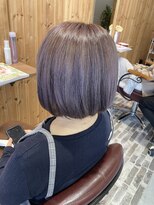 ソル(SOL by INFINI)&nbsp;ハイトーンパープルボブ