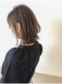 Run D'or可児 大人可愛いひし形レイヤーボブ