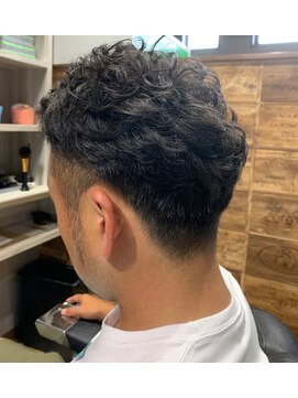はさみの時間 【メンズ】刈り上げバーバースタイル