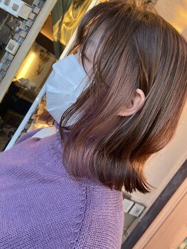 アリュール(allure) ピンクインナーダブルカラー