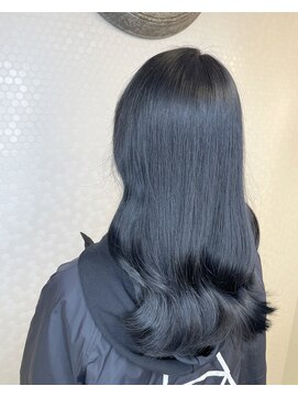 ヘアーアンドメイク ドレス(DRESS) ブルーブラック