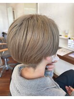 エアーフィール 千里丘店(airfeel) ショート×ホワイトグレージュ