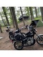シキオリ(SHIKIORI) 山中湖に念願のバイクキャンプ行った時の写真です！