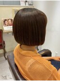 首周りスッキリボブカット