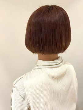 リリィ ヘアデザイン(LiLy hair design) Lilyショート/レッドオレンジブラウン
