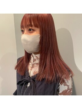 ユイル(Uil) 似合わせカット×暖色カラー デザインカラー