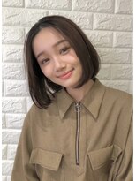 プアメリア 名古屋(Puamelia)&nbsp;トリートメント ブリーチなしダブルカラー 前髪縮毛矯正