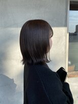 ルブランヘアギャラリー(Le blanc hair gallery) 暗めグレージュカラー