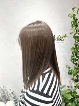 ニカ ボーテ(Nika beaute) 透明感グレージュ☆縮毛矯正×TOKIO【髪質改善】