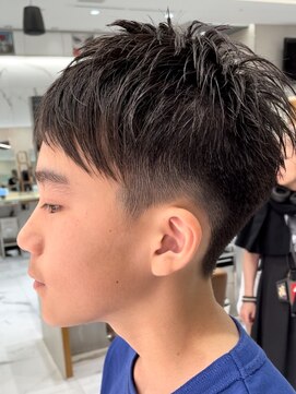 ピークアブー 原宿ハラカド(PEEK-A-BOO) 涼しげで立体感のあるレイヤーメンズショート
