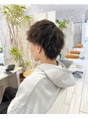 【men's】ツイストスパイラル×束感ショートby 副店長 伊藤