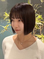 ザザ 高田馬場(ZA/ZA)&nbsp;丸すぎないまとまるボブ