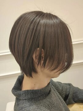 フェリーアヴェダハルミ(FEERIE AVEDA HARUMI) 明るめグレイカラー×すっきりショート