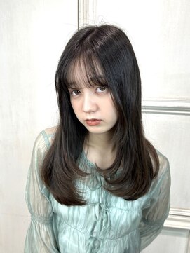 シェリー バイ フォルテ(SHERRY by FORTE) レイヤーカット　ダークグレージュ　韓国