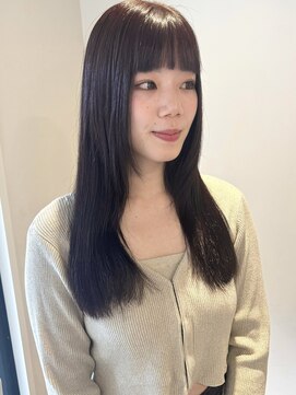 ノック(knock) カシスラベンダー/透明感カラー/艶髪/ピンク/レッド