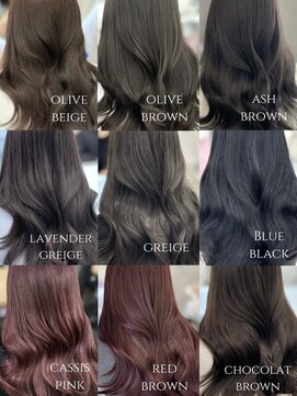 アイシー 表参道(ICY) 透明感オリーブピンクブルーラベンダーグレージュ*RINA