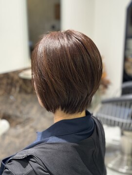 ビジョルノ つくばみどりの店(Begiorno) 20代30代大人ショートボブx小顔ウルフカット丸みショート