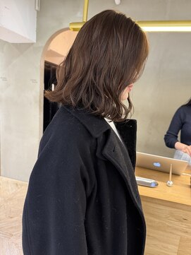 ローレン(LOREN) 透明感髪質改善ベージュダブルカラーミルクティーグレージュ