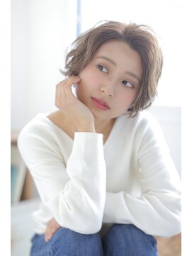 カロン バイ ジーナ 柏の葉キャンパス(Kalon by Zina) ホワイトグレージュショートパーマ＊【Zina柏の葉キャンパス】