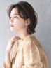 リタッチ艶カラー＋1stepトリートメント　￥6900