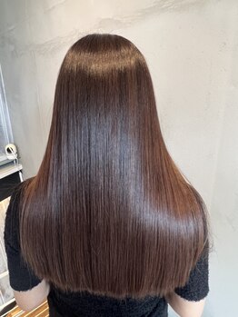 クオーレ ヘア アンジュ 水戸店(CUORE HAIR ange)の写真/キレイな印象は髪から。SNSでも話題の髪質改善トリートメントで理想通りのシルク髪に♪【水戸】