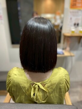 カラーアソートセピア 浦和店(Color assort SEPIA) ナチュラルボブ×ストレートボブ20代30代40代