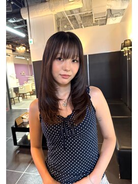 トリコ 梅田茶屋町店(trico) 韓国風ハッシュレイヤー×ショコラブラウン