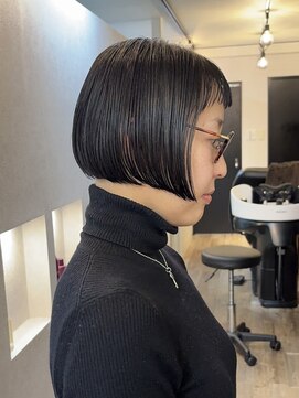 シュガー バイ エクラート 立川南口店(SUGAR by ECLART) 【ミニボブ】#髪質改善#美髪矯正#縮毛矯正